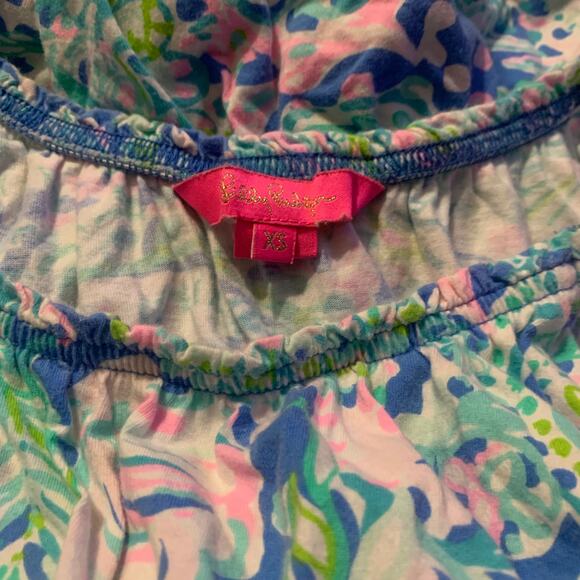 Lilly Pulitzer Loro Swing Dress Multi Dream Team size XS - Picture 5 of 7